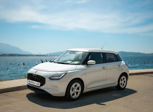 White Suzuki Swift 1.1 Petrol – Busola Rent a Car Herceg Novi